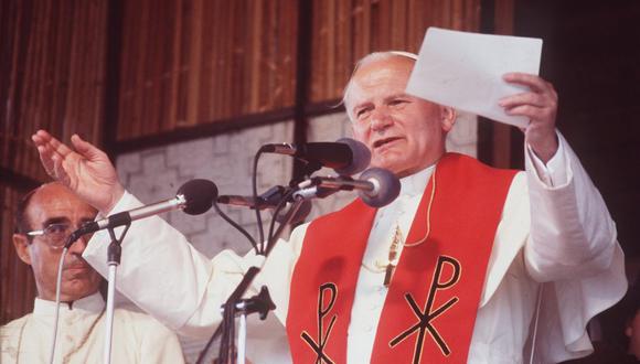 El recordado papa Juan Pablo II visitó el Perú en los años 1985 y 1988 (Foto: Archivo Histórico El Comercio)