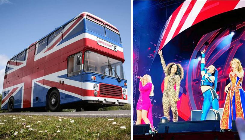 El famoso Spice Bus está disponible para ser alquilado en la plataforma Airbnb. El sueño de todo fan de la banda inglesa de música pop. (Foto: Airbnb)