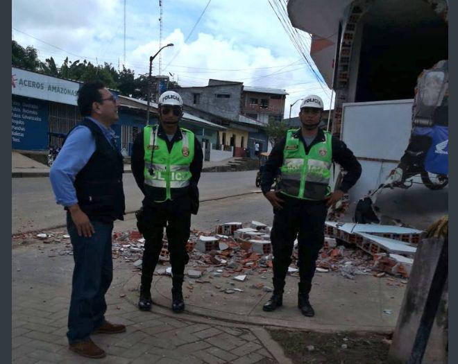 Sismo de magnitud 8.0 se registró durante esta madrugada en la región de Loreto. (Foto: Ministerio Público)