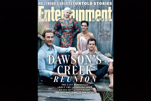 En 2018, Michelle Williams y parte del elenco principal de  “Dawson’s Creek” se reencuentra para una sesión fotográfica hecha por Entertainment Weekly.