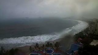 Videos del paso del huracán Patricia por México