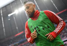 "Arturo Vidal será baja para el resto de la temporada", anunció Bayern Múnich