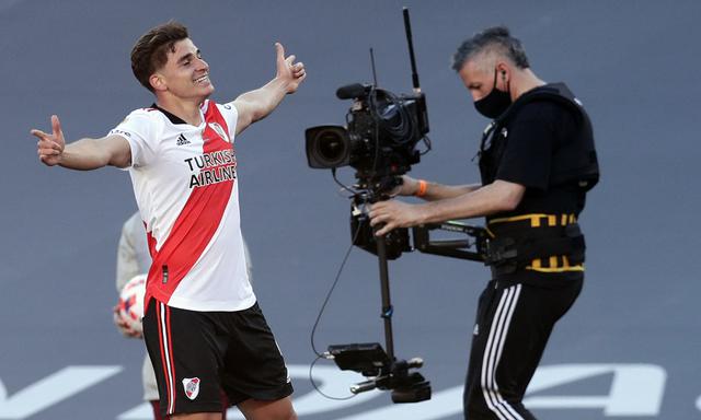 River enfrentó a Boca por la Liga Profesional | Foto: AFP