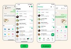 WhatsApp se renueva: nueva paleta de colores, filtros de chats y una navegación más fácil de usar