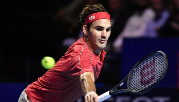 Roger Federer confirma su presencia en el ATP de Basilea. (Foto: AFP)