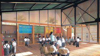 Plan Selva: colegios prefabricados adaptados a la Amazonía