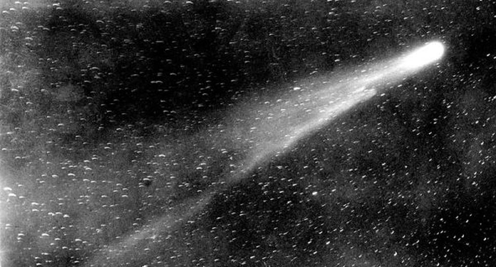 cometa halley de la tierra 1986