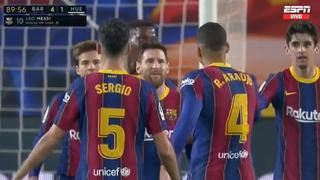 Goles de Messi hoy: así fue su doblete ante Huesca en su partido 767 [VIDEOS]