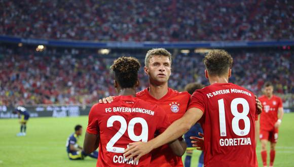 Bayern Múnich aplastó al Fenerbahce y pasó a la final de la Audi Cup 2019. (Foto: @FCBayernES)