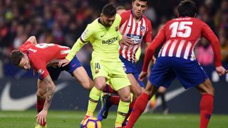 Barcelona igualó 1-1 ante Atlético de Madrid por la fecha 13 de la Liga española