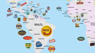 Twitter: mapa te muestra las cervezas más populares en el mundo