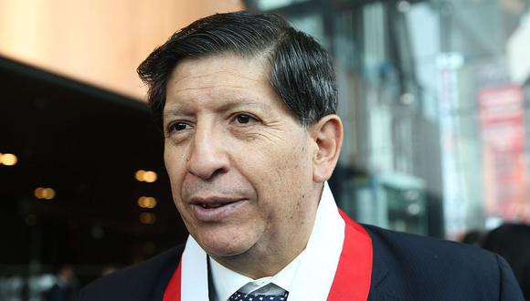 Carlos Ramos Núñez comentó las críticas de José Domingo Pérez. (Foto: Andina)