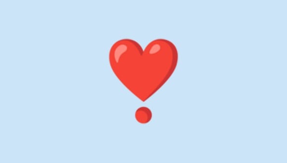 Conoce qué significa este emoji que también es llamado Heart Exclamation. (Foto: Emojipedia)