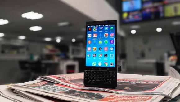El Perú es uno de los primeros países de la región en los que el BlackBerry KEYone Black Edition ha sido presentado. (Bruno Ortiz)