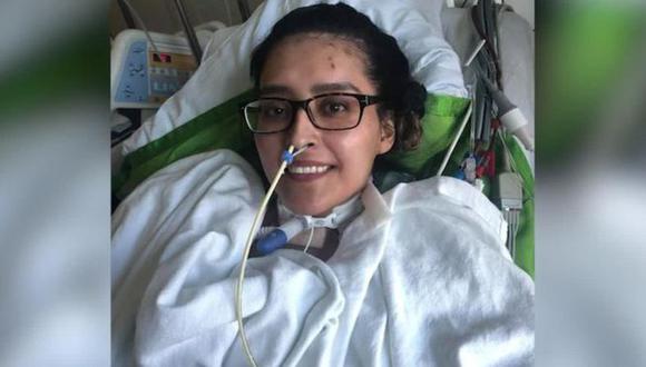 Mayra Ramírez fue la primera persona hasta donde se conoce en ser sometida a un trasplante doble de pulmón en EE.UU. tras enfermarse de coronavirus. (NORTHWESTERN MEDICINE)