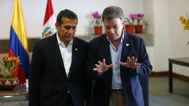 Ollanta Humala y Juan Manuel Santos en II Gabinete Binacional - 9