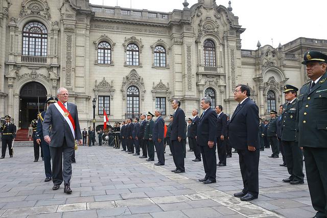 Miembros del GEIN recibieron la Medalla al Defensor de la Democracia. (Fotos: Presidencia de la República)