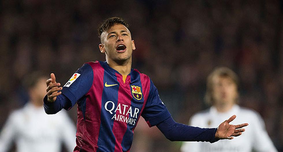 Neymar tuvo un golpe en la pierna. (Foto: GettyImages)