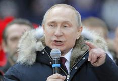 Putin promete un futuro de "brillantes victorias" si es reelegido