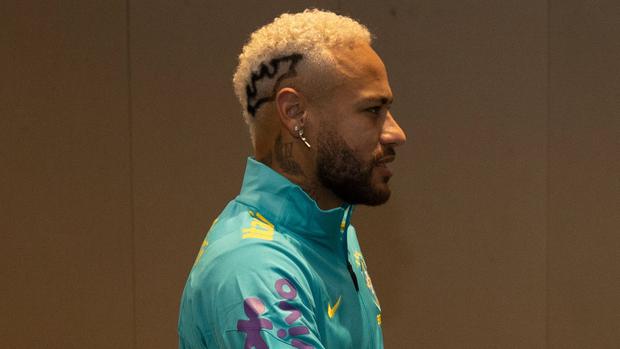 Neymar apareció con nuevo peinado. (Foto: CBF)