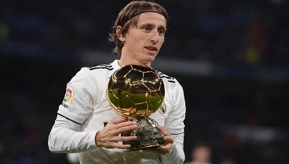Luka Modric, último ganador del Balón de Oro. (Foto: AFP)