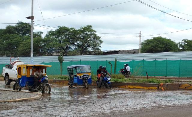 Lluvias en Piura causan colapso del sistema de desagüe [FOTOS] - 1