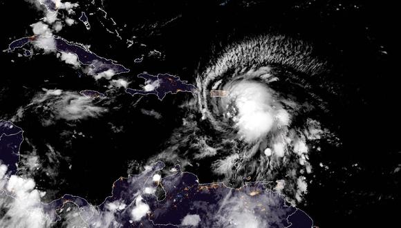 El huracán Fiona avanza sobre Puerto Rico en categoría 1. (AFP).