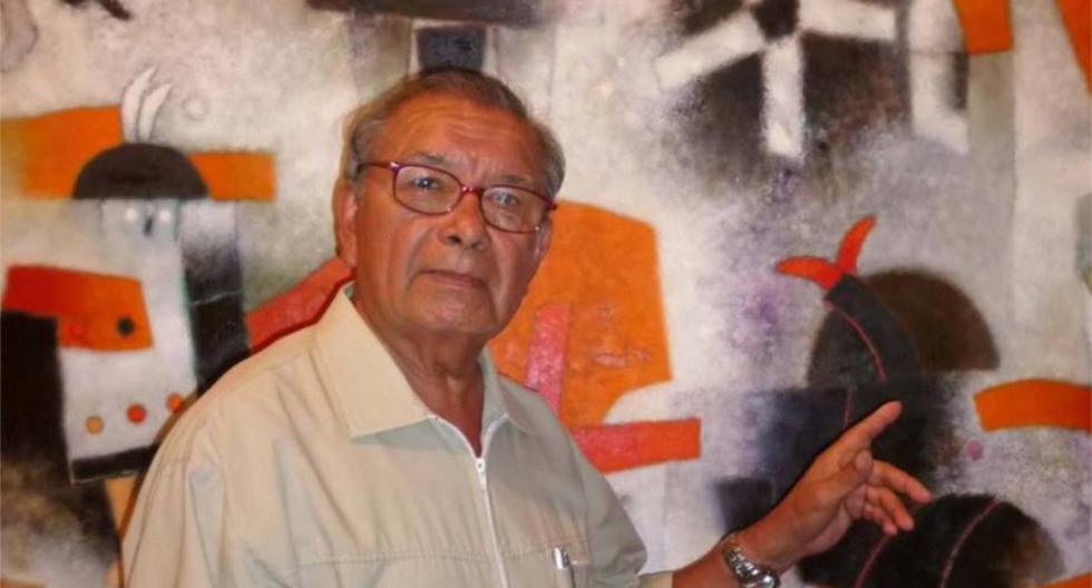El artista plástico desea plasmar en su lienzo una muestra única de la cultura Chavín.(Foto:Facebook)