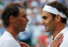 Federer: "Estoy exhausto, Nadal jugó increíble para mantenerse en el partido"