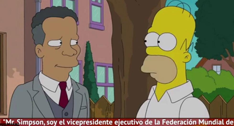 FIFA: Los Simpson predijeron caso de corrupción. (Foto: Captura)