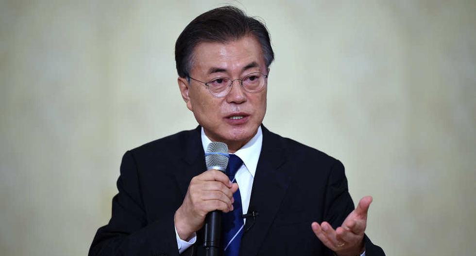 Moon Jae in ha apostado desde su llegada al poder el pasado mayo por el dialogo con *Corea del Norte*. (Foto: Getty Images)