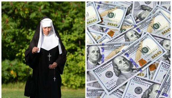 Una monja de EE.UU. roba US$800.000 de una escuela para gastarlo en casinos. (Foto: Pexels | Composición)