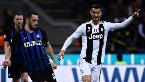 Juventus vs. Inter de Milán. (AFP)