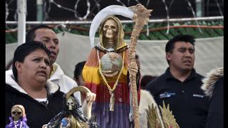 El culto a la Santa Muerte que encontrará el Papa en México