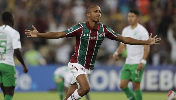 Atlético Nacional cayó goleado por 4-1 ante Fluminense por la ida de la segunda fase de la Copa Sudamericana en el Estadio Maracaná (Foto: EFE}