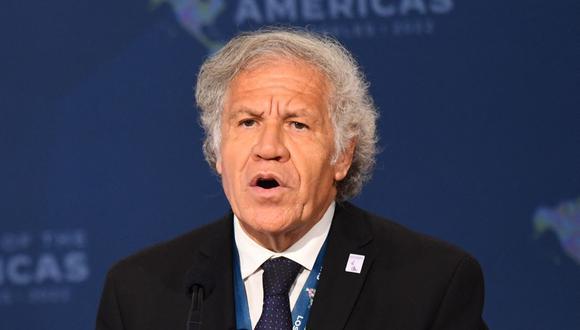 Luis Almagro indicó que respalda la posición del canciller César Landa en su pedido al Congreso para reconsiderar la votación que rechazó su realización en nuestro país. (Foto: AFP)