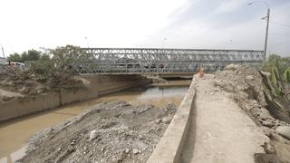 Municipalidad de Lima evalúa daños del puente bailey ubicado sobre río Huaycoloro en Chosica