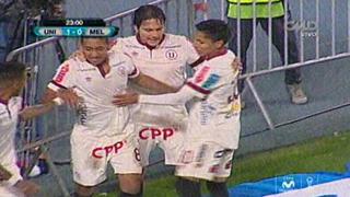 Jugadores de la 'U' celebraron gol a Melgar con el Ras Tas Tas