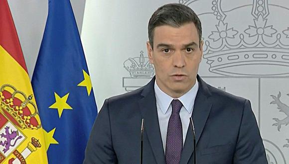 Coronavirus en España: Pedro Sánchez anuncia que será obligatorio el uso de mascarilla en transporte público a partir del lunes. (Foto: EFE/Palacio de la Moncloa).