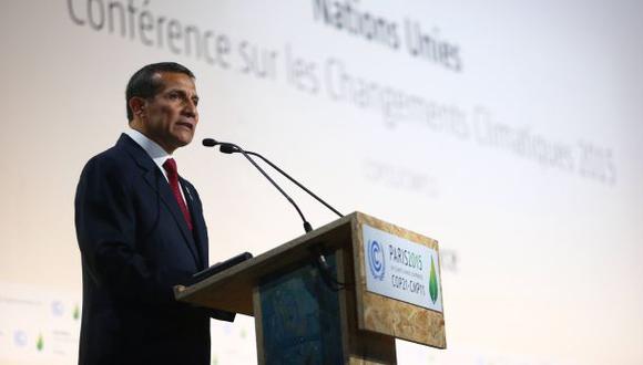 Humala: Estamos orgullosos de haber construido bases de COP 21