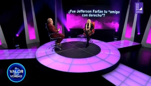 “Jefferson Farfán fue mi amigo con derechos”, asegura Shirley Cherres. (Imagen: Latina)