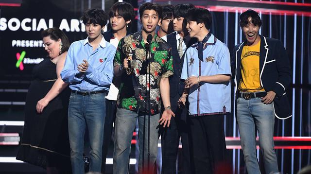 BTS gana premio en los Billboard 2018. (Foto: Agencias)