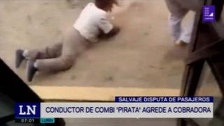 Lurín: conductor agredió a una cobradora durante una disputa por pasajeros