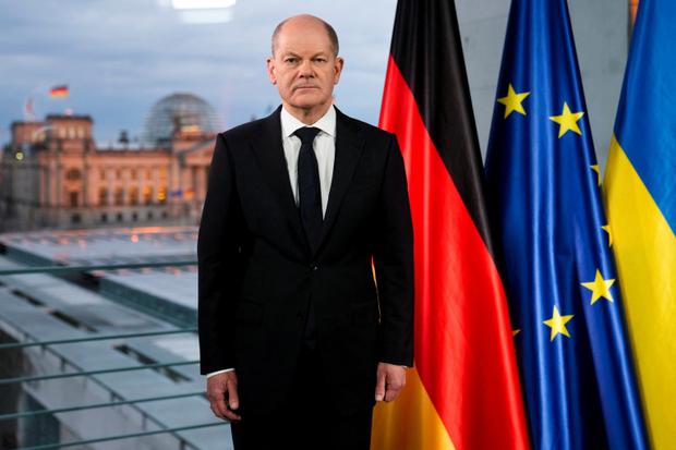 "Russian aggression against Ukraine marks a change of era," German Chancellor Olaf Scholz said on Saturday.  (REUTERS).