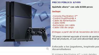 La PlayStation 4 llegará a Perú el 29 de noviembre: ¿a qué precio?