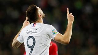 Francia vs. Moldavia: Giroud decretó el 3-0 con una sutileza | VIDEO