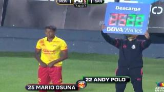 Andy Polo fue ovacionado en su debut con Monarcas Morelia