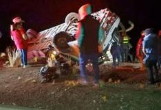 Arequipa: al menos cinco fallecidos y más de 30 heridos deja accidente de tránsito