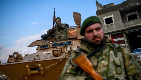 Turquía amenaza con "consecuencias" si Siria apoya a los kurdos. (AFP).
