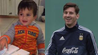 Thiago Messi le cantó "cumpleaños feliz" a su padre (VIDEO)